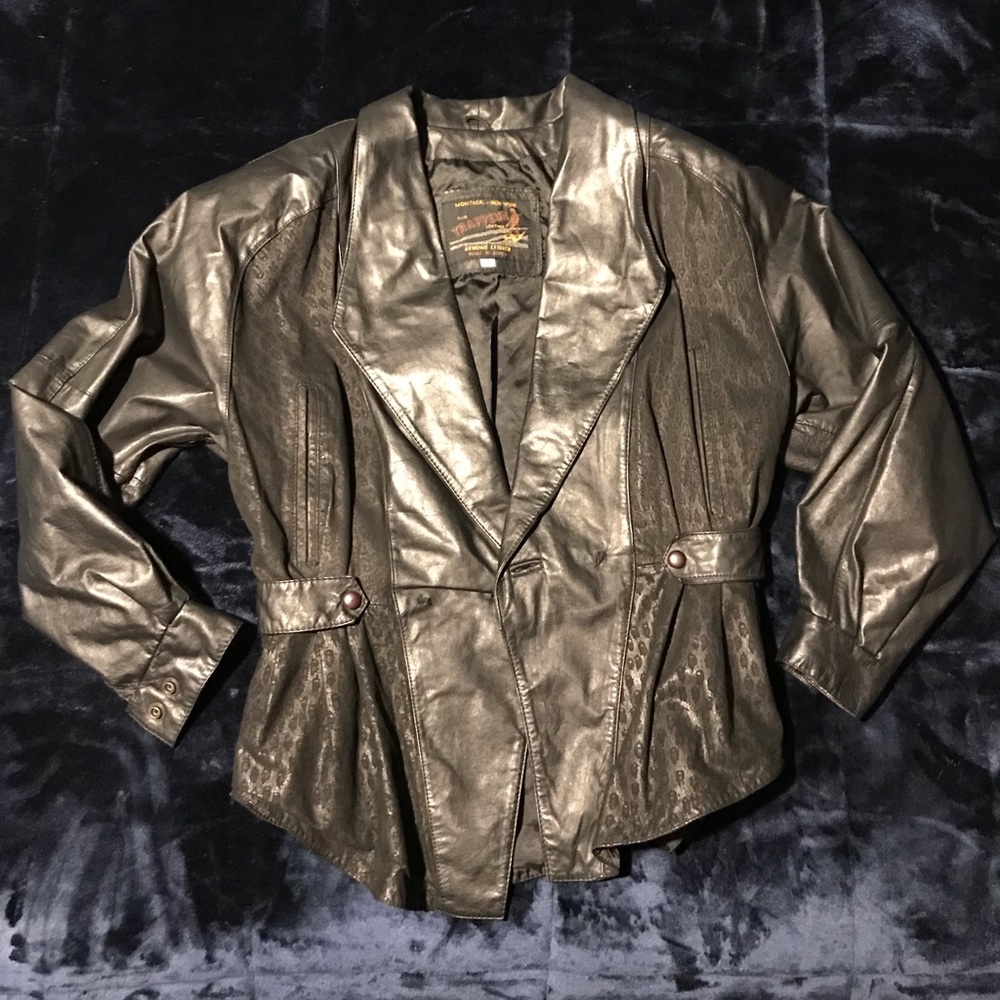 Vintage leather jacket